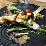 ナガタ店 - 鰤カマのグリル焼き（ちょい飲みSet）