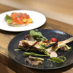 ナガタ店 - 鰤カマのグリル焼き（ちょい飲みSet）