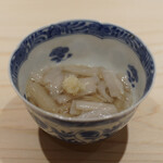 新ばし 星野 - 芋茎の吉野煮