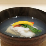 新ばし 星野 - 蛤しんじょの碗