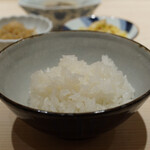 新ばし 星野 - ご飯