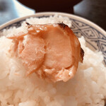 四季 武むら - 鮭カマ西京漬けオンザライス