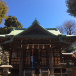 東新宿 サンラサー - 西向天神社本殿