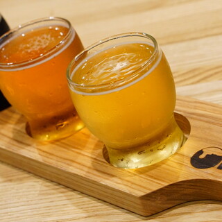 【日替わり】クラフトビール3種飲み比べセット1,500円