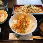 みず野 - 天丼セット