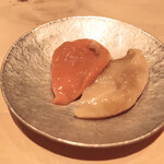 北の華 はやし - 帆立の子♬
      卵巣＆白子です♡
      もう時期がきたんですね...♪*ﾟ