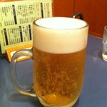 鳳凛 - 生ビール中 500円♪