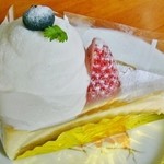 エイセンドウ - 「チーズスフレ」\294（私が食べました試食品！）です