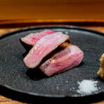 肉割烹 上 - ステーキ シャトーブリアン 三田牛 東良さん37ヶ月 タン 播州牛 雌