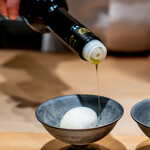 肉割烹 上 - 塩アイス