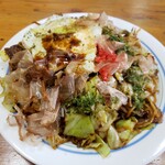 マキノ - 焼きそばデラックス並　550円