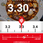 中国美食 K-CHINA - 陳麻婆豆腐(5辛) の 辛さレベル は 3.3KM(辛メーター)