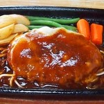 庄内 - チーズハンバーグ定食　￥1,080