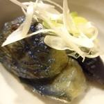 丹波地鶏とビオワイン 六賢 - 付き出し（なす）