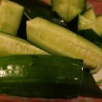 酒菜坊 橋蔵 - 梅キュウ　ズームアップ