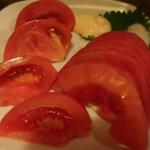 酒菜坊 橋蔵 - 冷やしトマト　ズームアップ