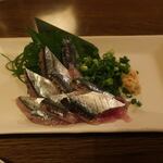 酒菜坊 橋蔵 - 新さんま刺　ズームアップ