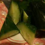 酒菜坊 橋蔵 - 梅キュウ　ズームアップ