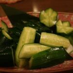 酒菜坊 橋蔵 - 梅キュウ　ズームアップ