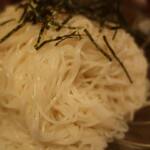 酒菜坊 橋蔵 - 冷そうめん　ズームアップ