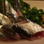 酒菜坊 橋蔵 - 新さんま刺　ズームアップ