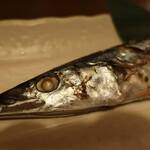 酒菜坊 橋蔵 - 新さんま塩焼　ズームアップ