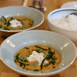 酒とタイ料理 ピッサヌローク - 毛蟹と胡椒の葉のクアカレー（ゲーンクア）