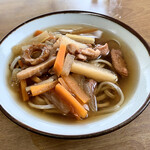 谷本うどん - しっぽくそば、しっぽくうどんと同じ値段。