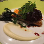 レストラン バカール - フォアグラとホワイトアスパラガスのコンビネーション1