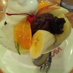 スイートハウスわかば - クリームあんみつ＠650円