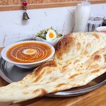 アソパラウ - Ｃセット(キーマカレー)タンドリーチキン等もつきます