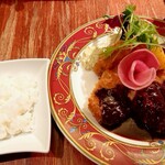 新洋食 KAZU - チキンカツレツデミグラスソース【Feb.2020】