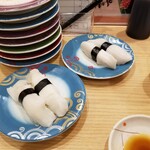 回転寿し トリトン - たこ頭×２皿。