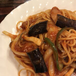 珈琲専門店 杜 - ナポリタン(サラダ・コーヒー付き)