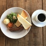 ハク ホステル & カフェ + バー - 料理写真:ランチプレート