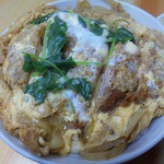 かたおか食堂 - カツ丼（１，１００円）