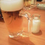 Bekkaichou Sakaba - 牛乳飲んで生ビール。
