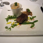 代官山ASO チェレステ - 鴨胸肉の炭火焼　ポルチーニのスープを添えて（ASOグループ統括料理長　高松優）