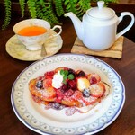 Kafe Rabazuri Pu - 今月のフレンチトーストとラバーズリープ