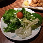 お箸家 柚子 - サラダが一番最後に出てきました・・・(^_^;)