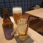 Kitomizutotsuchito - ビールと梅ジュース