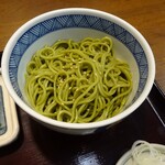 阿づ満庵 - ミニそばは茶そば