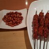恋味亭 - 料理写真:羊串肉とお通し