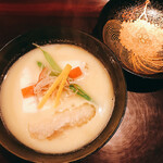祇園 にし - 白味噌の汁物