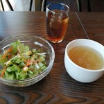 Kissashitsu Rin - サラダ、スープ