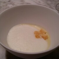 フレンチ串揚げ BEIGNET 大阪･ウメシバ - 春キャベツのポタージュ