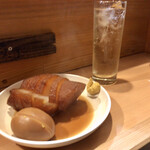 博多のおでん - 『だいこん＆玉子』しゃんにシュワシュワたい♪