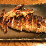 居酒屋喜楽 - いか丸太焼