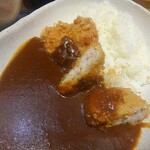 新宿さぼてん デリカ - ヒレかつカレー(味噌汁付) 850円(税別)