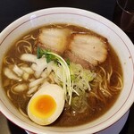 ロックオブエイジズ - 煮干しラーメン　大盛　￥850